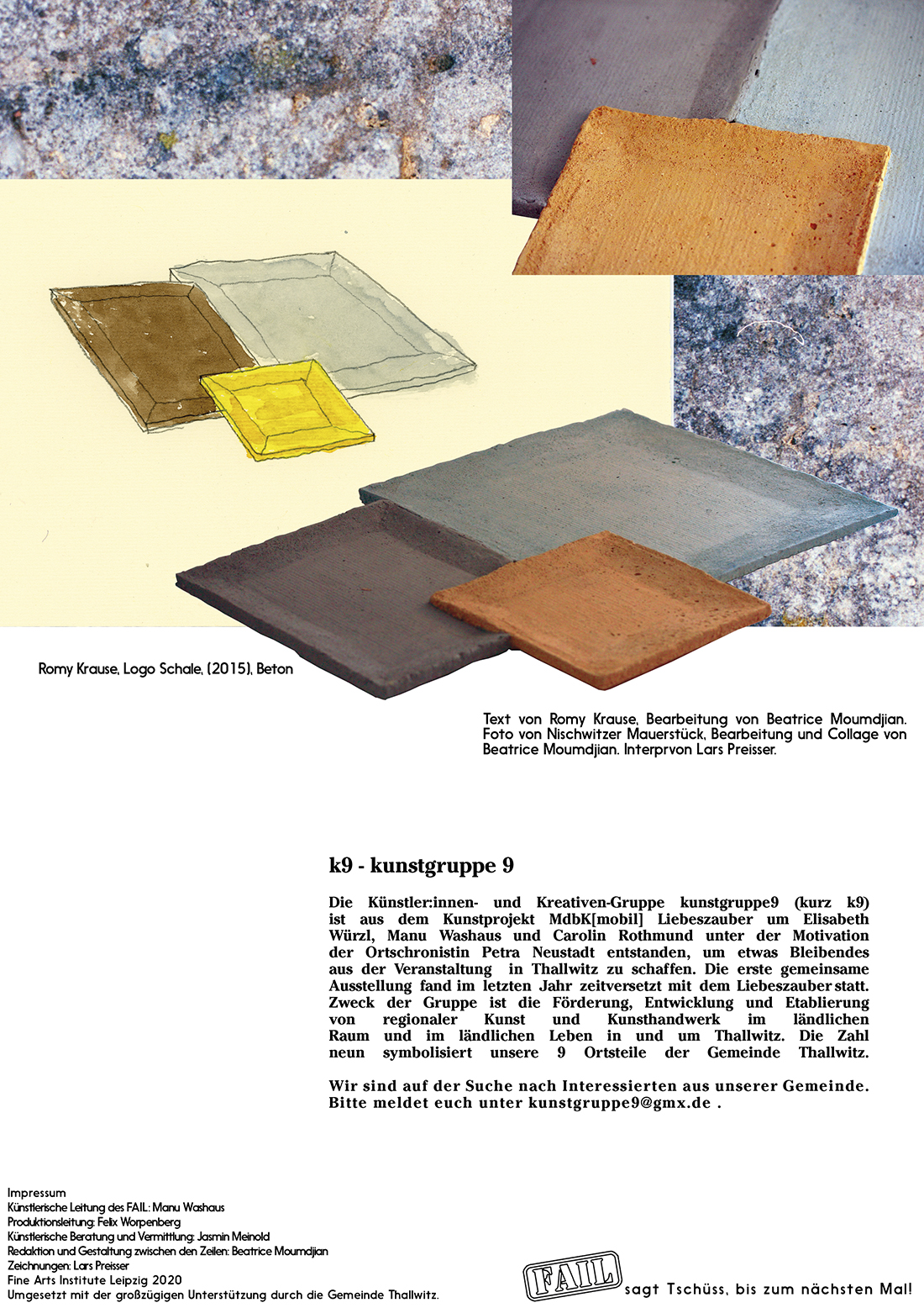 <p>2020<br />
Kunstprojekt Thallwitz</p>