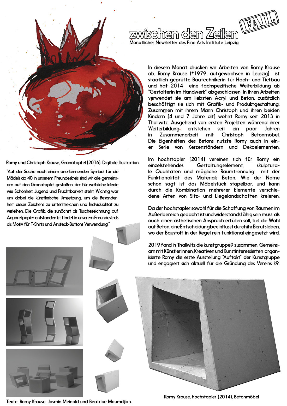 <p>2020<br />
Kunstprojekt Thallwitz</p>