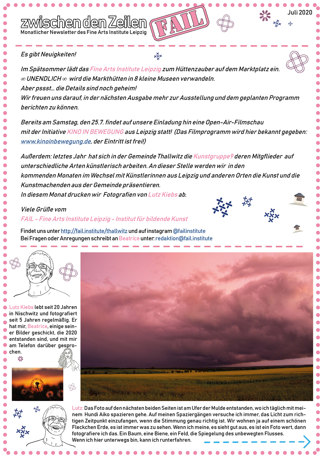 <p>2020<br />
Kunstprojekt Thallwitz</p>